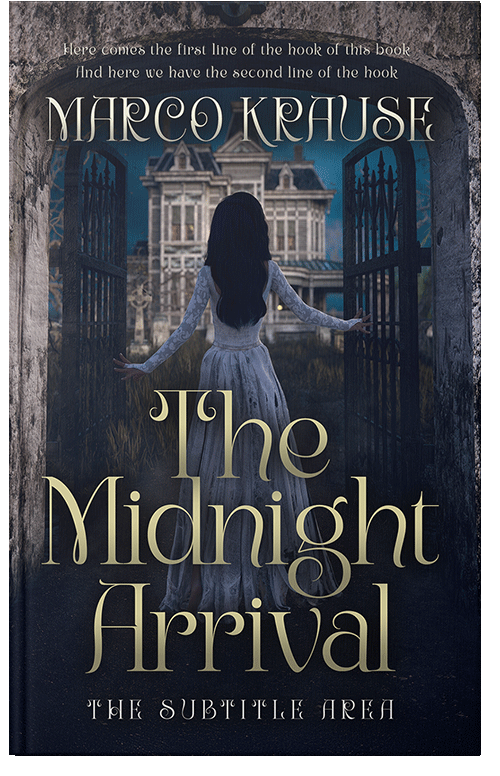 Front view of Mirage #33273 - Premade Mystery & Thriller & Suspense Book Cover