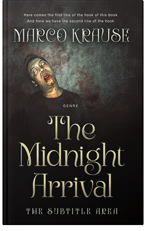 Pre Made Book Cover Cod Gray