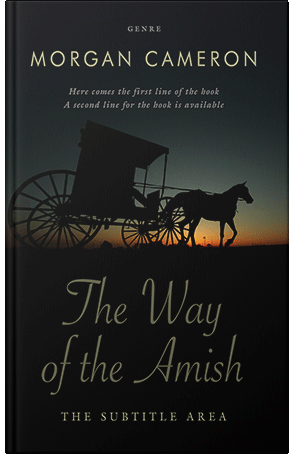 Pre Made Book Cover Woodsmoke