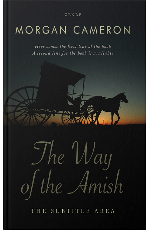 Front view of Woodsmoke #33276 - Premade Historical Book Cover