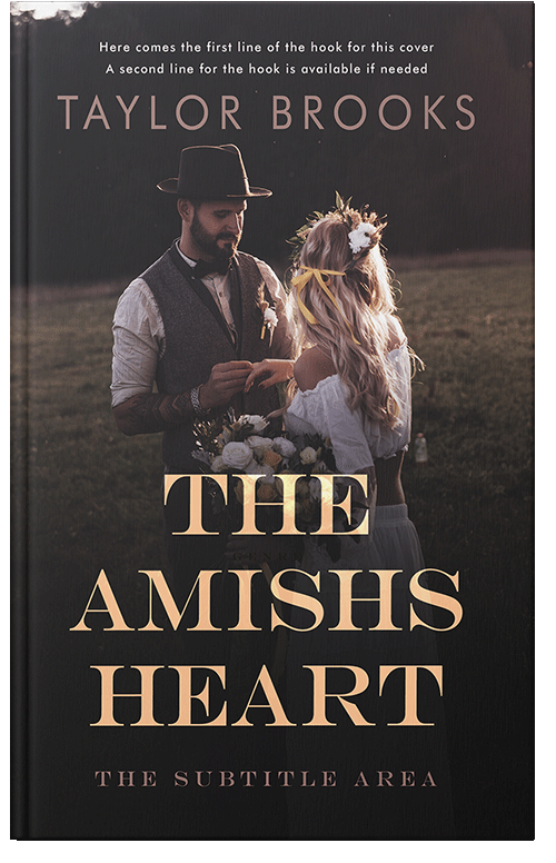 Front view of Premade Romance Book Cover - Dune