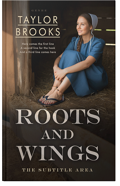 Front view of Zeus #33286 - Premade Romance Book Cover