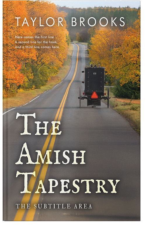 Front view of Coffee #33288 - Premade Literary Fiction Book Cover