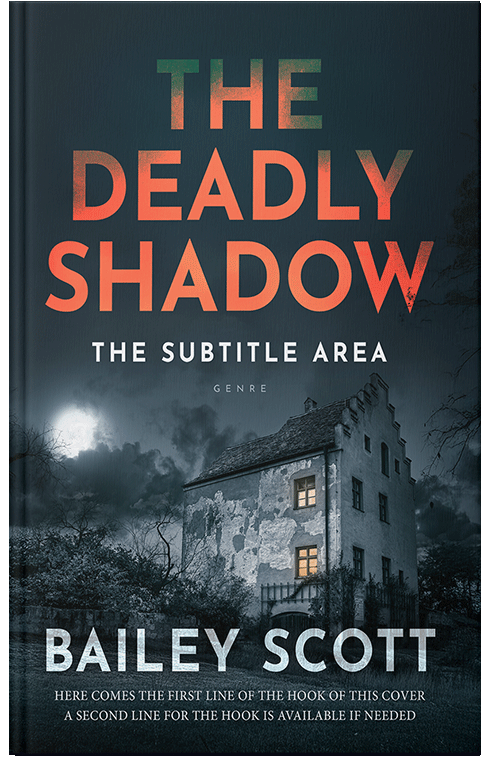 Front view of Gable Green #33290 - Premade Mystery & Thriller & Suspense Book Cover