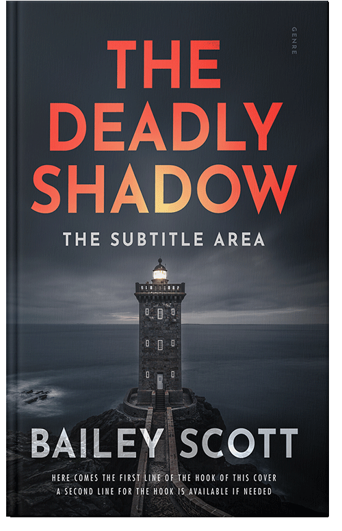 Front view of Ebony Clay #33291 - Premade Mystery & Thriller & Suspense Book Cover