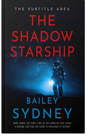 Pre Made Book Cover Black Pearl