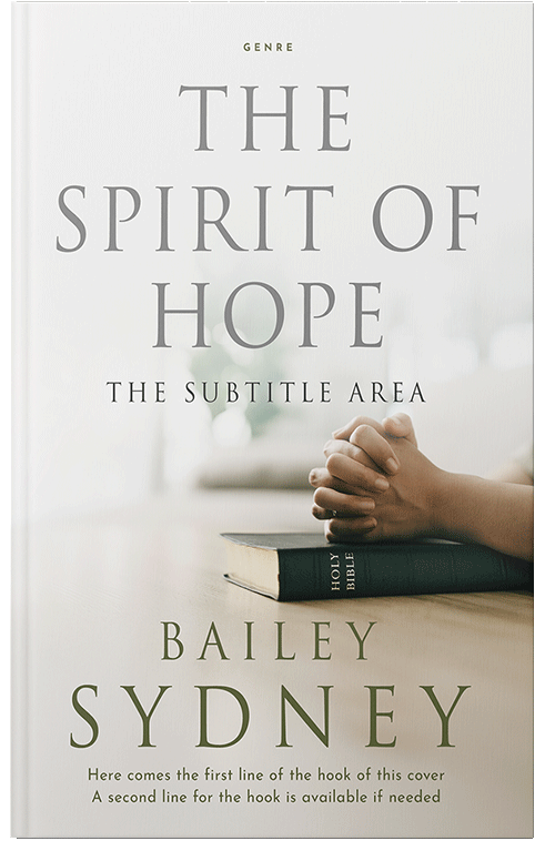 Front view of Cararra #33313 - Premade Health & Mind & Body Book Cover