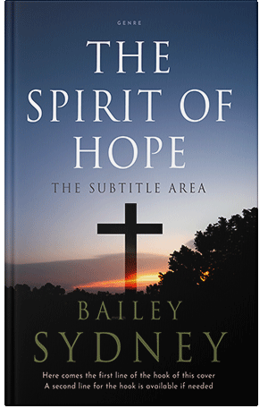 Pre Made Book Cover Pale Slate