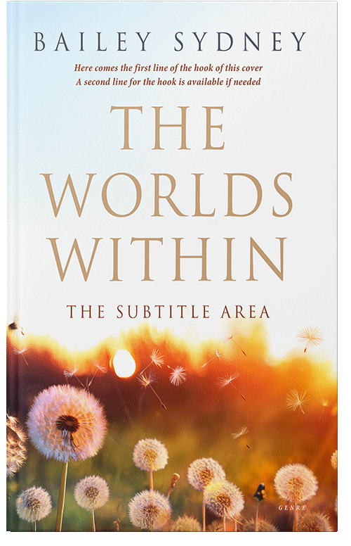 Front view of Satin Linen #33319 - Premade Nature Book Cover