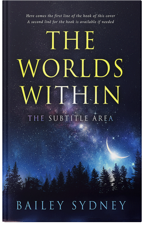 Front view of Ebony #33326 - Premade Science & Nature Book Cover