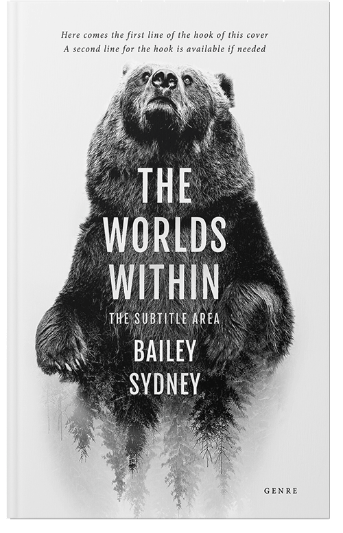 Front view of Premade Nature Book Cover - Mercury