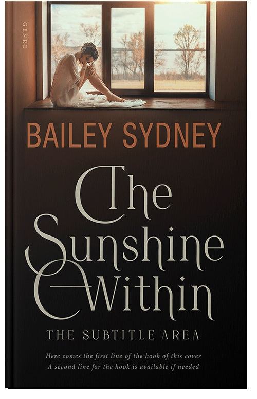 Front view of Premade Literary Fiction Book Cover - Coral Reef