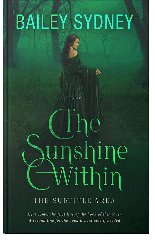 Front view of Premade Fantasy Book Cover - Bush