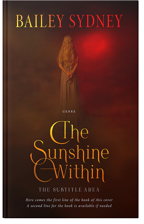 Front view of Rebel #33344 - Premade Fantasy Book Cover