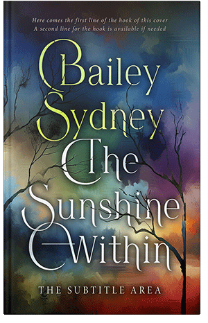 Pre Made Book Cover Outer Space