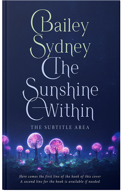 Front view of Deep Cove #33354 - Premade Fantasy Book Cover