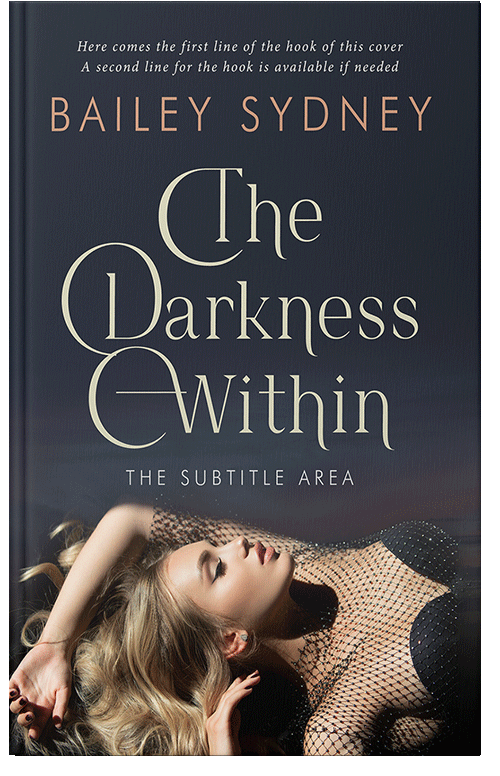 Front view of Premade Erotica Book Cover - Shark