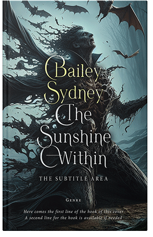 Pre Made Book Cover Opal