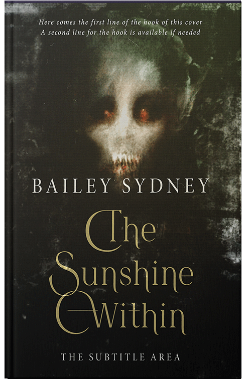 Front view of Eternity #33384 - Premade Horror Book Cover