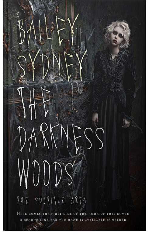 Front view of Cod Gray #33388 - Premade Mystery & Thriller & Suspense Book Cover