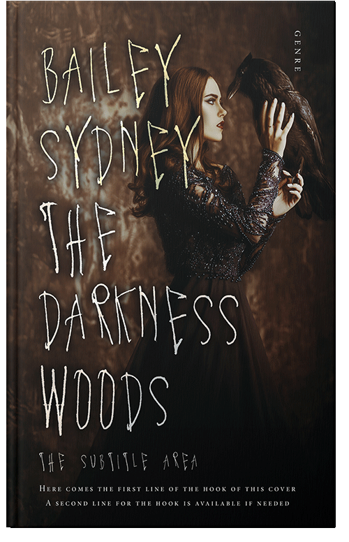 Front view of Eternity #33390 - Premade Fantasy Book Cover