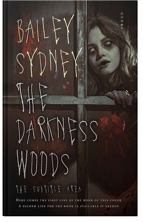 Front view of Eternity #33395 - Premade Horror Book Cover