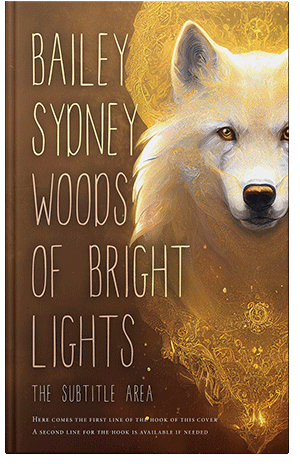 Pre Made Book Cover West Coast