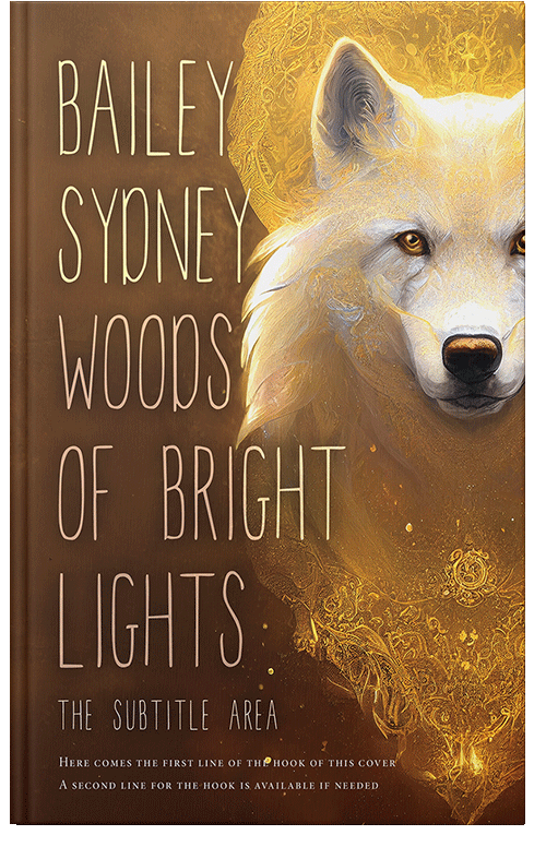 Front view of West Coast #33399 - Premade Fantasy Book Cover