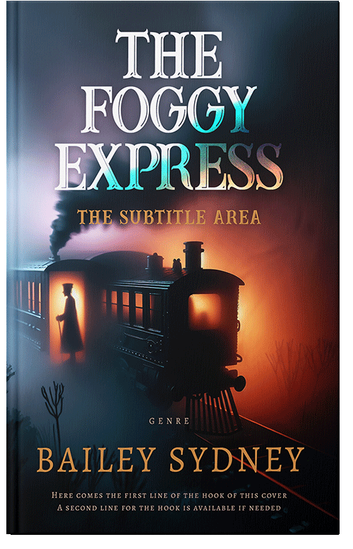 Front view of Antique Brass #33408 - Premade Mystery & Thriller & Suspense Book Cover