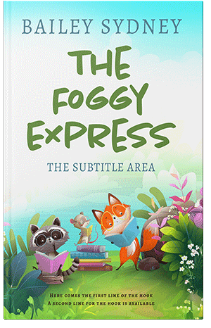 Pre Made Book Cover Swans Down