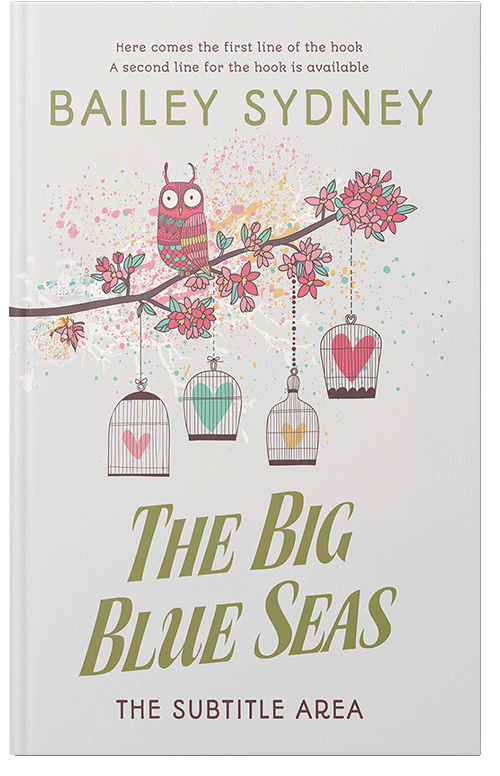 Front view of Cararra #33418 - Premade Poetry Book Cover