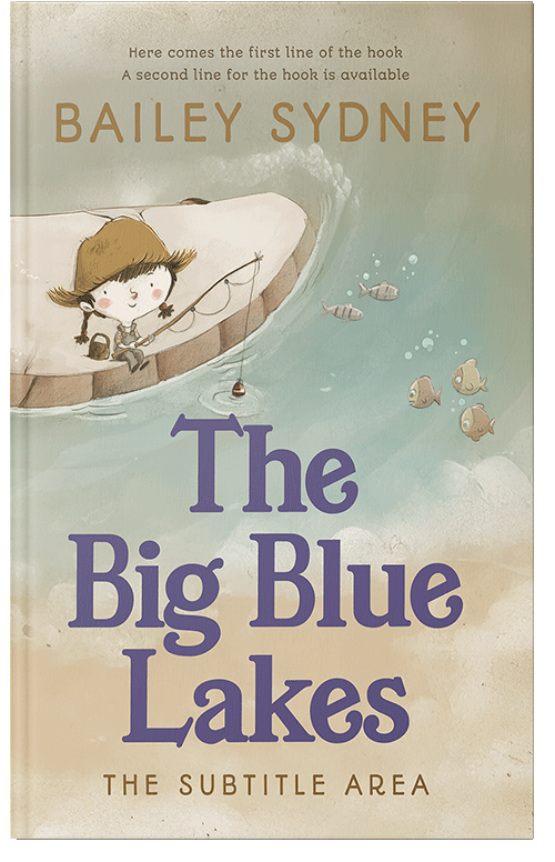 Front view of Foggy Gray #33419 - Premade Fantasy Book Cover