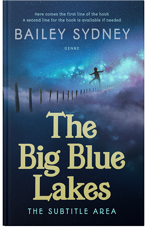 Front view of Premade Children's Book Cover - Downriver