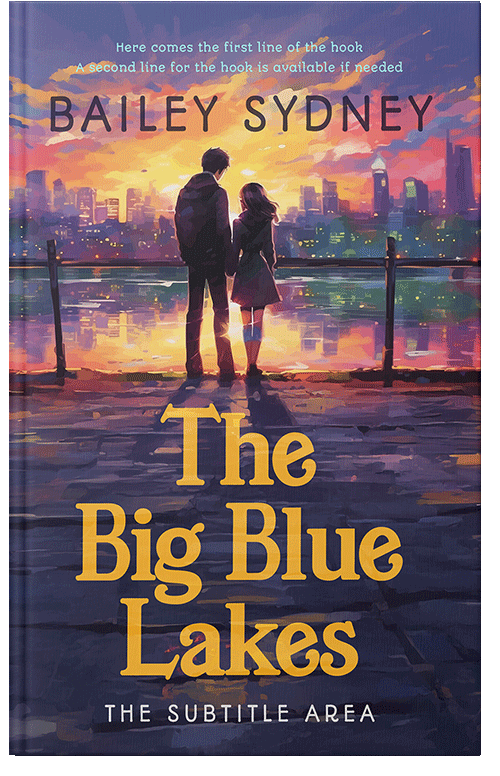 Front view of Unknown #33421 - Premade Romance Book Cover