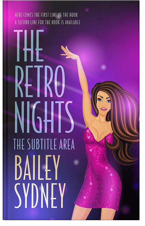 Front view of Premade Chick Lit Book Cover - Valentino