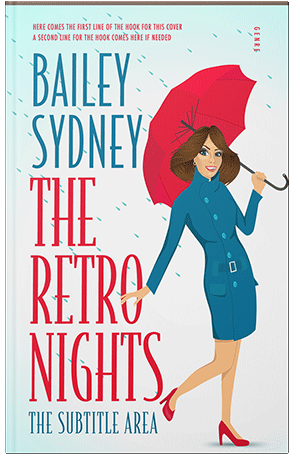 Pre Made Book Cover Blue Chill