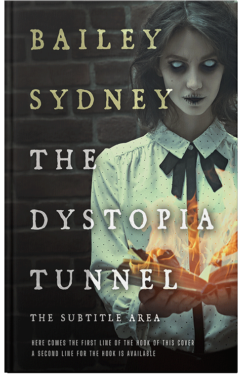 Front view of Coral Reef #33463 - Premade Horror Book Cover