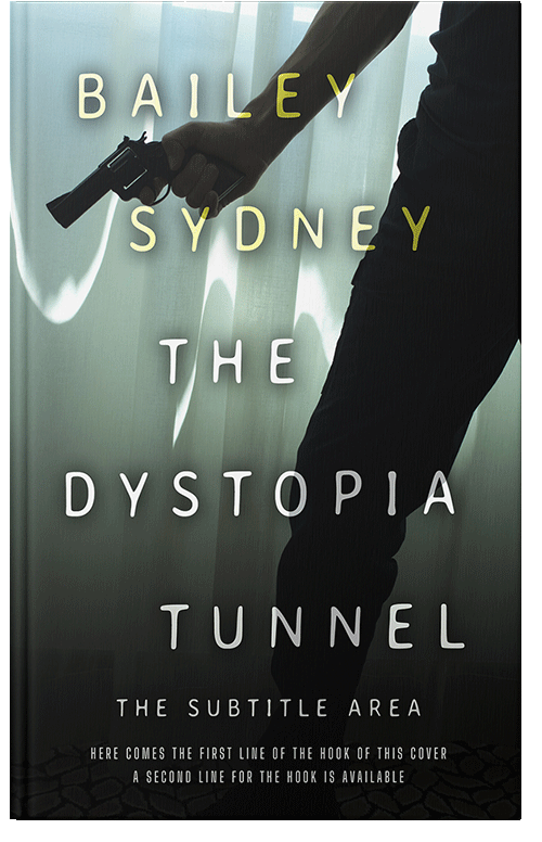 Front view of Gum Leaf #33475 - Premade Mystery & Thriller & Suspense Book Cover