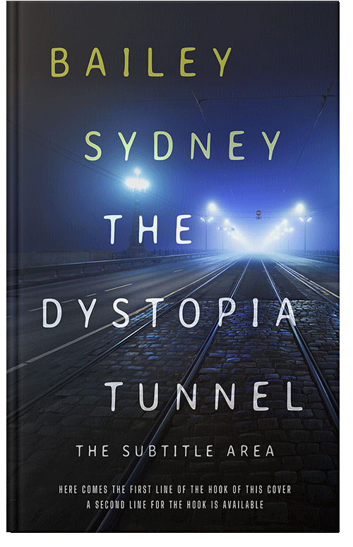 Front view of Premade Paranormal & Urban Book Cover - Mirage