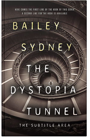 Pre Made Book Cover Cocoa Brown