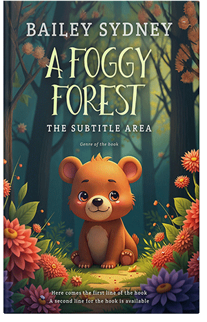 Pre Made Book Cover Outer Space