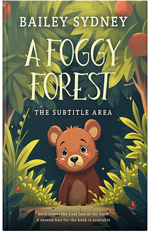 Pre Made Book Cover Outer Space