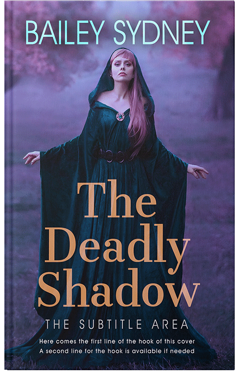 Front view of Premade Fantasy Book Cover - Cloud Burst