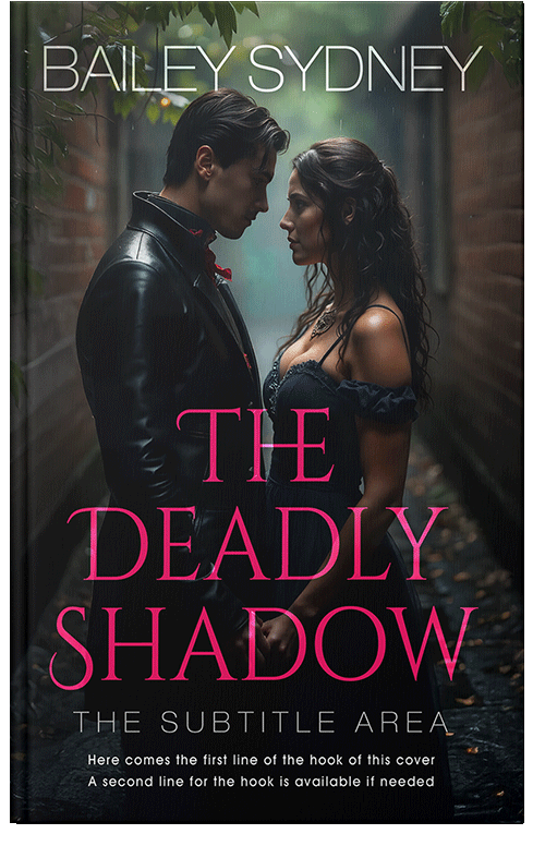 Front view of Cod Gray #33496 - Premade Romance Book Cover