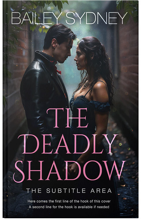 Front view of Premade Mystery & Thriller & Suspense Book Cover - Woodsmoke