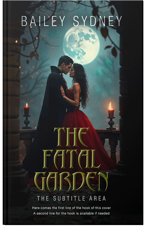 Front view of Woodsmoke #33503 - Premade Romance Book Cover