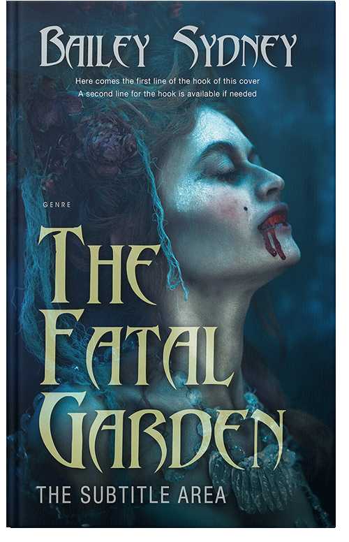 Front view of Firefly #33505 - Premade Fantasy Book Cover