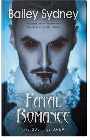 Pre Made Book Cover Ebony Clay