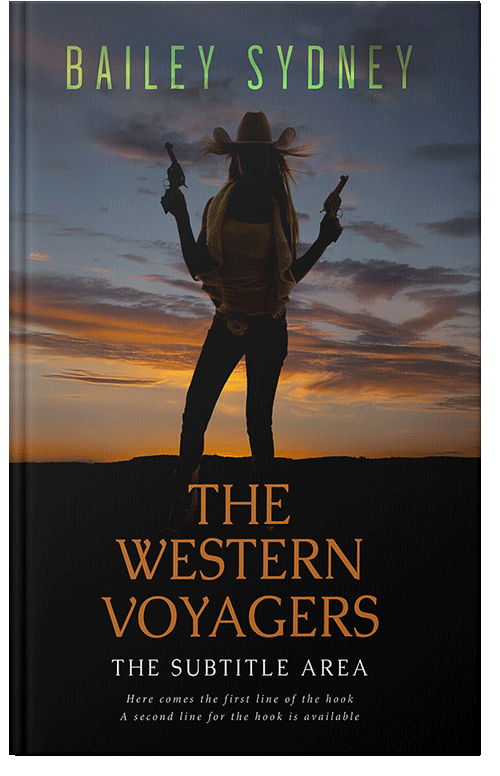 Front view of Shark #33514 - Premade Action & Adventure Book Cover