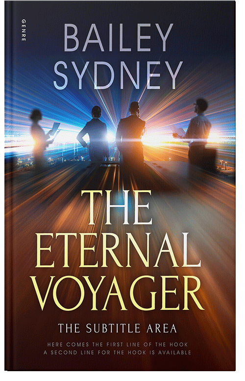 Front view of Gondola #33523 - Premade Business Book Cover